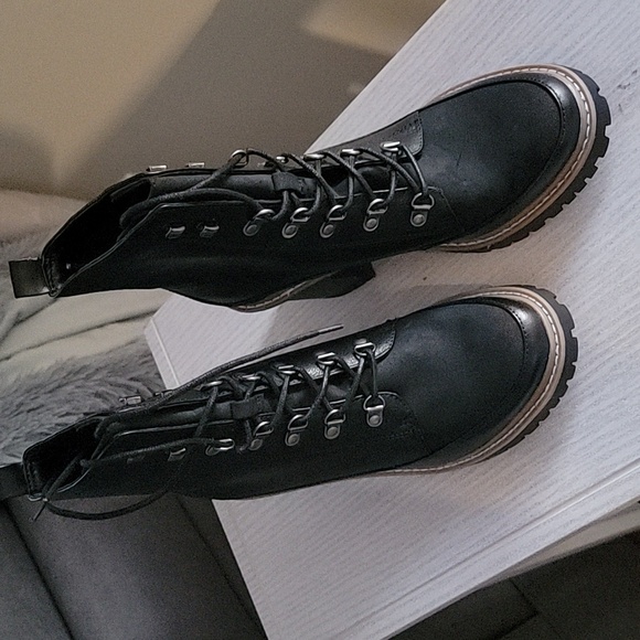 a•new•day NWT Tie-up Boots - Picture 2 of 4